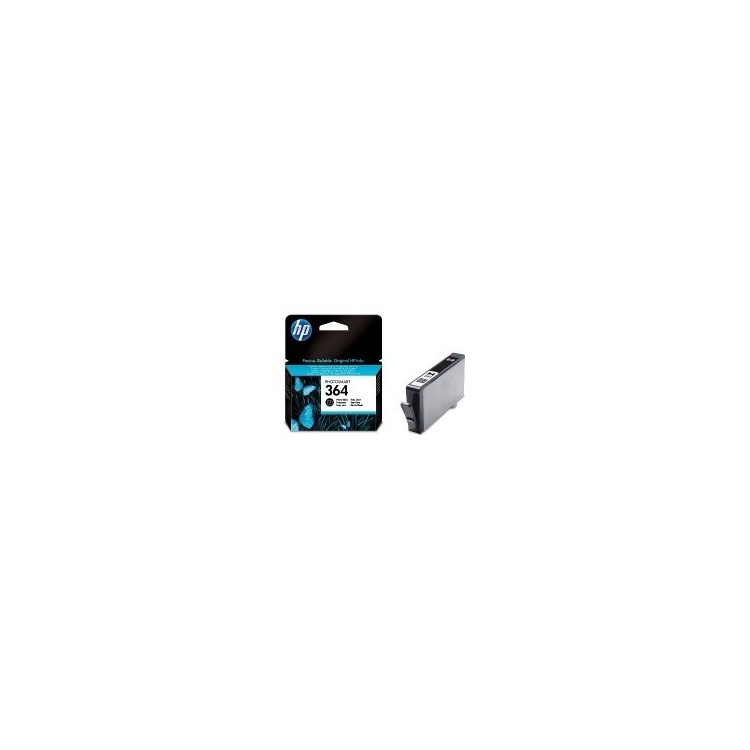 HP 364 Bk Photo Ink Cartridge with Vivera Ink