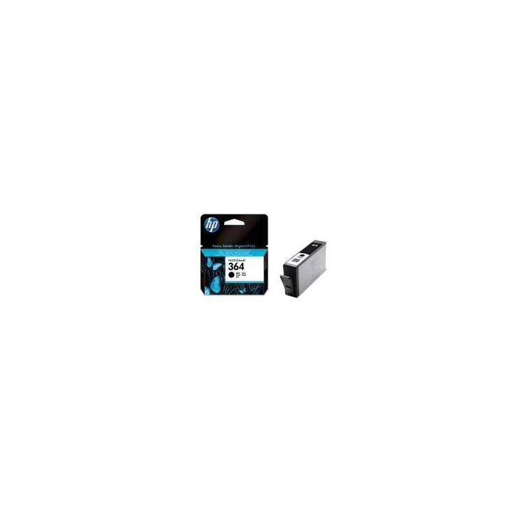 HP 364 Black Ink Cartridge with Vivera Ink