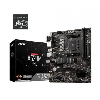 MSI A520M-A PRO SKT AMD AM4