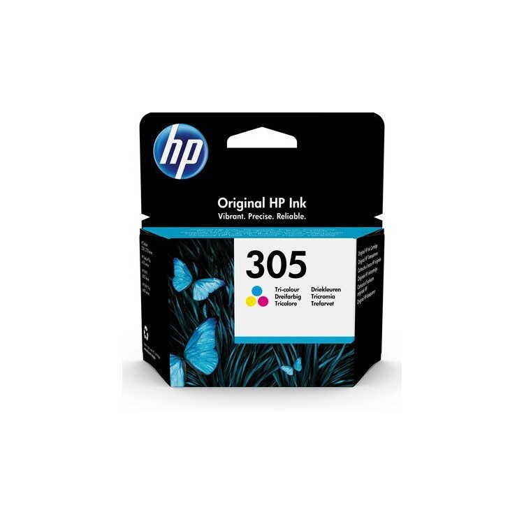 HP 305 TRI-COLOR ORIGINAL INK CARTRIDGE