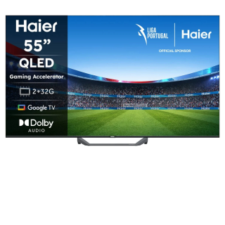 TV Haier 55" H55S80FUX QLED Smart Google 4K HDR